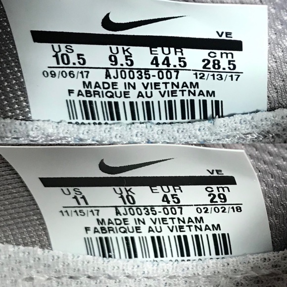 NEW Nike Zoom All Out Atmosphere Gray - Picture 7 of 7